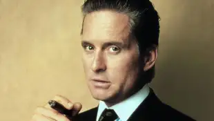Michael Douglas als „Gordon Gekko“ in „Wall Street“