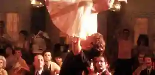 Jennifer Grey und Patrick Swayze bei ihrer legendären Hebefigur aus "Dirty Dancing"