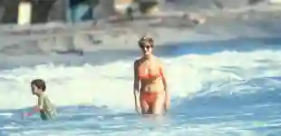 Lady Diana im Bikini