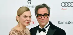 Anna Loos und Jan Josef Liefers beim Deutschen Filmball