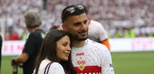 Deniz Undav und Tanja