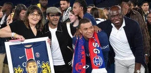 Fayza Lamari, Jamel Debbouze, Kylian Mbappé, Wilfrid Mbappé