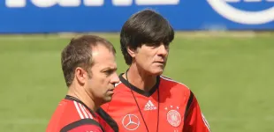 Joachim Löw und Hansi Flick
