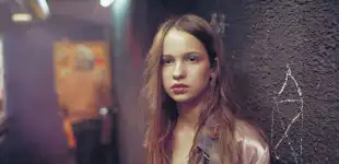 Natja Brunckhorst als Christiane F.