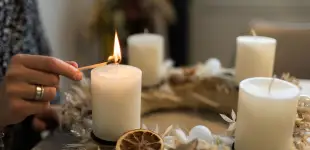 adventskranz deko idee selber machen