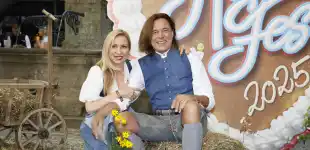 Jürgen Drews und Ramona Drews beim "HeidiFest"