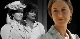 Karen Grassle und Michael Landon
