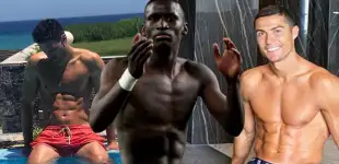 Sixpack, Fußballer, Fabian Schär, Toni Rüdiger, Cristiano Ronaldo