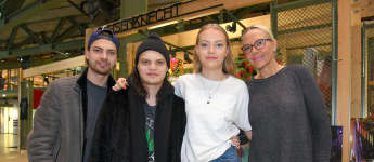 Jimi Blue Ochsenknecht, Wilson Gonzalez Ochsenknecht, Cheyenne Savannah Ochsenknecht und Natascha Ochsenknecht