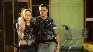 Angelina Jolie und Brad Pitt in der Komödie „Mr. & Mrs. Smith“
