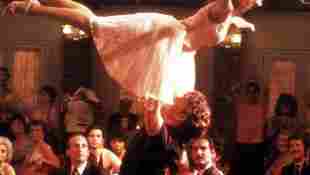 Jennifer Grey und Patrick Swayze bei ihrer legendären Hebefigur aus "Dirty Dancing"
