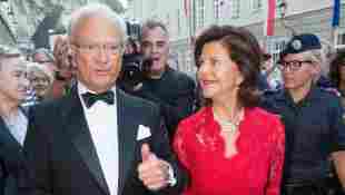 König Carl Gustav und Königin Silvia von Schweden besuchen Deutschland