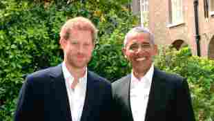 Barack Obama besuchte Prinz Harry in London