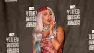 Fleisch-Kleid Lady Gaga