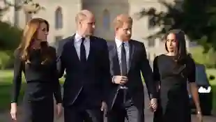 Herzogin Kate, Prinz William, Prinz Harry und Herzogin Meghan