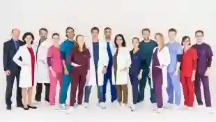 Das Team von "In aller Freundschaft - die jungen Ärzte"