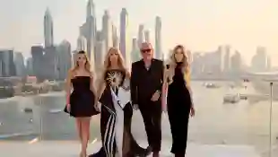 Davina, Carmen, Robert und Shania Geiss