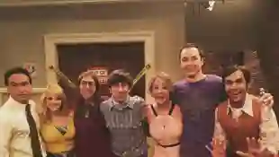 Der "The Big Bang Theory"-Cast freut sich auf die neunte Staffel