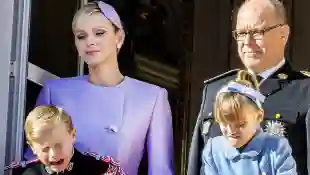 fürstin charlene fürst albert prinz jacques prinzessin gabriella auftritt