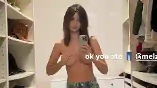 Emily Ratajkowski zeigt sich gerne oben ohne