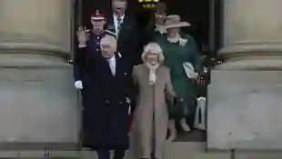König Charles und Königin Camilla besuchen Greater Manchester