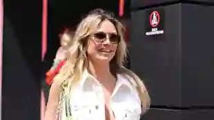 heidi klum sexy heiß freizügig transparent instagram outfit look