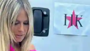 heidi klum heiß sexy transparent brüste nippel