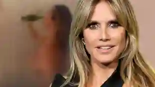 Heidi Klum komplett nackt in der Dusche