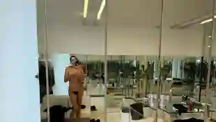 Irina Shayk oben ohne