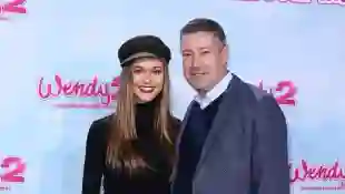 Katharina und Joachim Llambi bei einer Filmpremiere