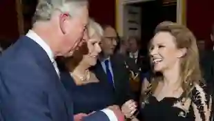 König Charles und Kylie Minogue