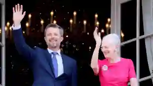 Prinz Frederik von Dänemark und Königin Margrethe