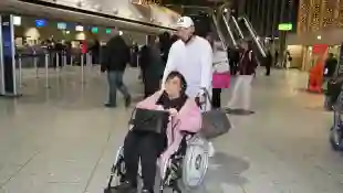 Maurice Dziwak und seine Mutter