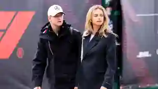 Mick Schumacher und Laila Hasanovic 2024