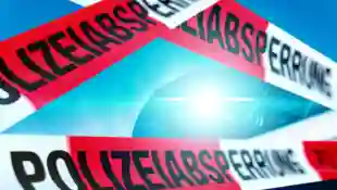 Polizei-Sperre