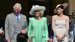Prinz Charles, Herzogin Camilla und Herzogin Meghan anlässlich der Feierlichkeiten seines 70. Geburtstages.