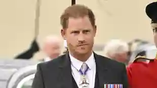 Prinz Harry auf dem Weg in die Westminster Abbey