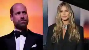 Prinz William und Heidi Klum