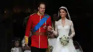 Prinz William und Herzogin Kate bei ihrer Hochzeit
