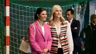 Prinzessin Victoria und Prinzessin Mette-Marit auftritt freundinnen