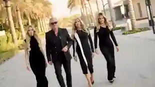 Shania, Robert, Carmen und Davina Geiss