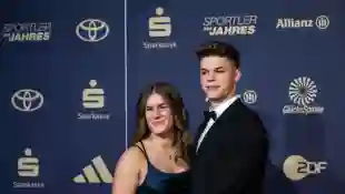 Taliso Engel und seine Freundin Kim
