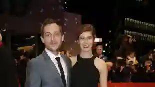 Volker Bruch und Miriam Stein  bei der Eröffnung der 65. Berlinale 2015