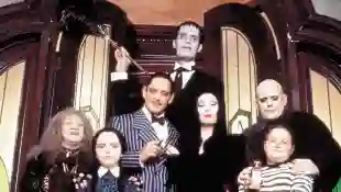 „Die Addams Family“-Darsteller im Jahr 1991