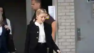 Amber Heard während des Prozesses gegen Johnny Depp