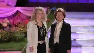 Beatrice Egli und Lys Assia 2007 in der ARD-Musikshow vom MDR Herbstfest der Volksmusik