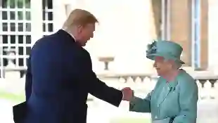 Donald Trump Königin Elisabeth II Besuch