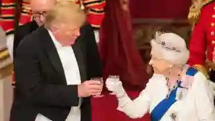Donald Trump zu Besuch bei der Queen
