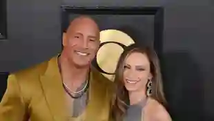 Dwayne Johnson und seine Frau Lauren Hashian