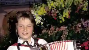 Florian Silbereisen als Kind im Jahr 1992